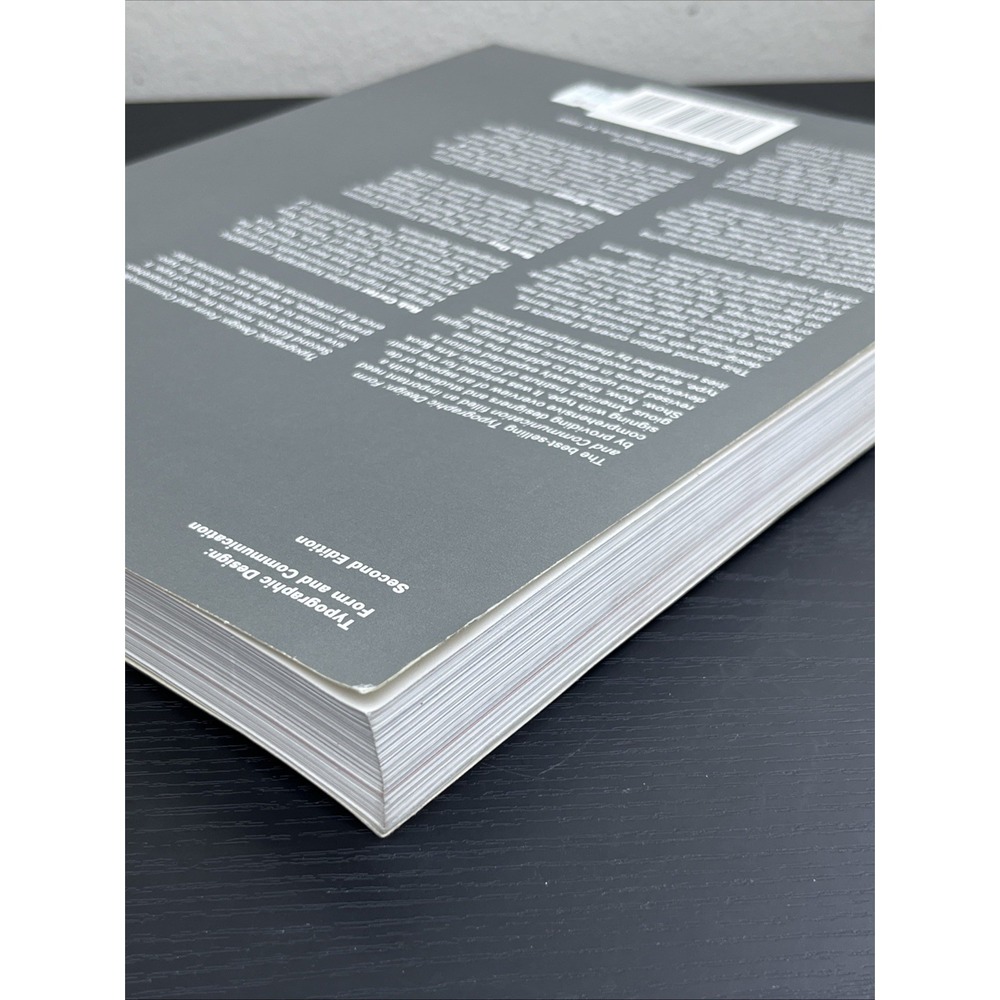 Typographic Design Form and Communication Hardcover Graphic Design Typography Bo - Picture 8 of 10